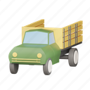 truck, shipping, logistics, delivery, vehicle