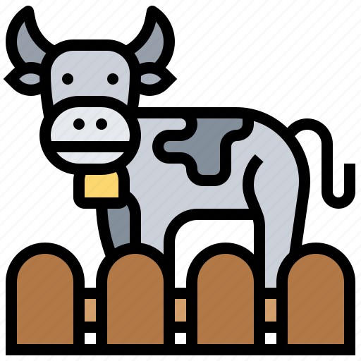 Cattle, cow, farm, livestock, milk icon - Download on Iconfinder