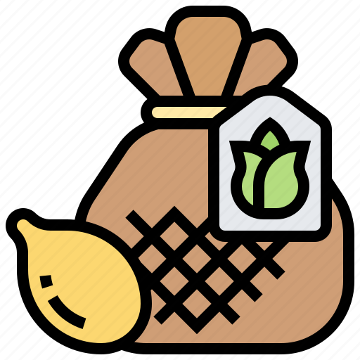 Bag, grain, harvest, planting, seed icon - Download on Iconfinder