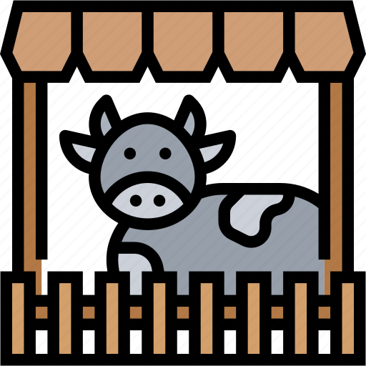 Cattle, cow, livestock, farm, ranch icon - Download on Iconfinder