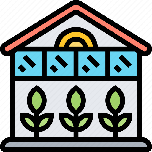 Greenhouse, cultivation, growth, production, agriculture icon - Download on Iconfinder