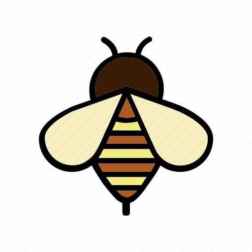 Bee, bees, bug, fly, honeybee, insect icon - Download on Iconfinder