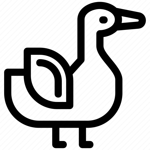 Duck, bird, animal, nature, wildlife, ducks icon - Download on Iconfinder