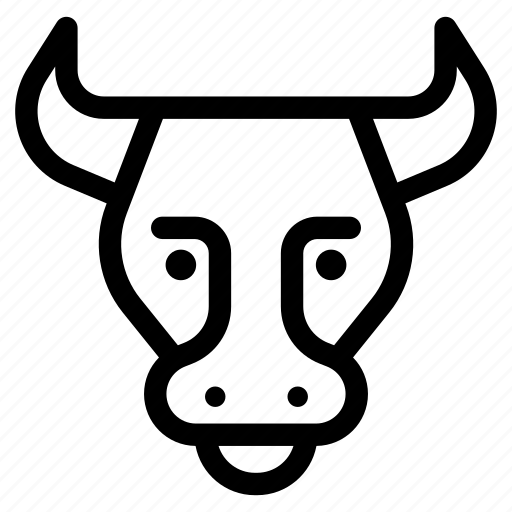Angus, bull, cattle, cow, ox icon - Download on Iconfinder