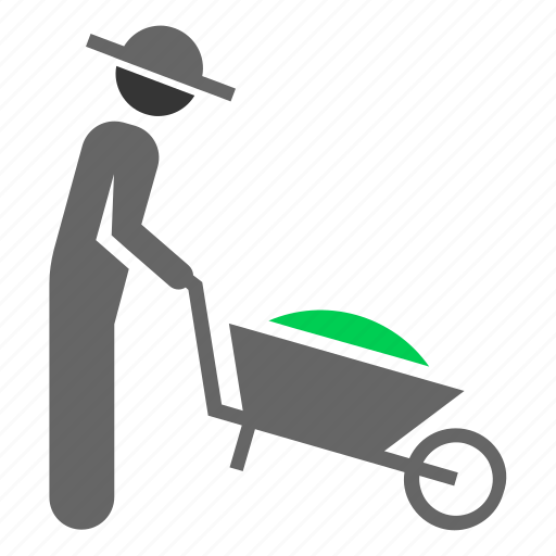 Car, carrying, farmer, farming, grain, harvest, trolley icon - Download on Iconfinder