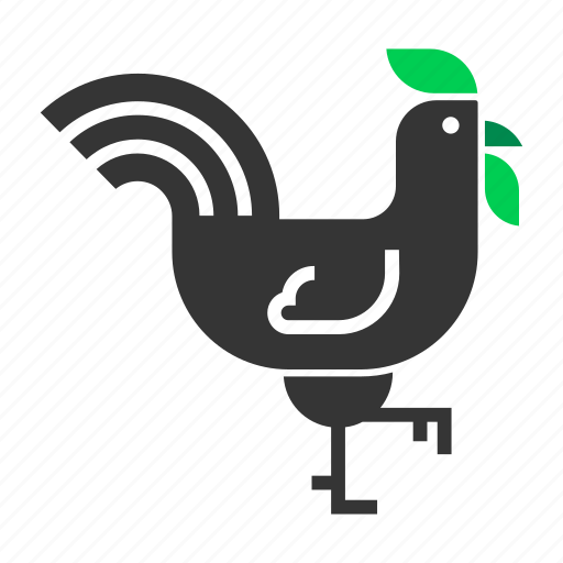 Cock, farm, farming, fowl, rooster icon - Download on Iconfinder