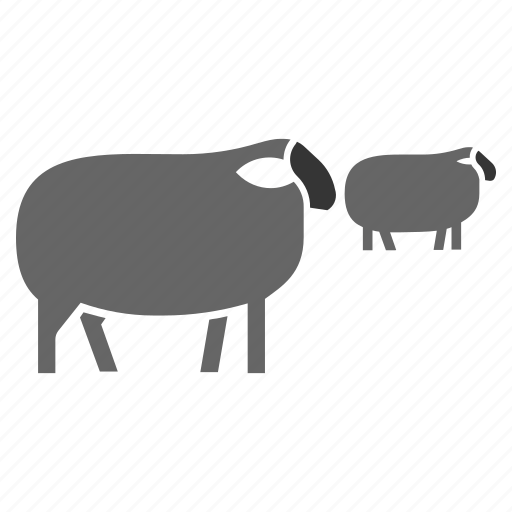 Cattle, farm, herd, lamb, sheep, wool icon - Download on Iconfinder