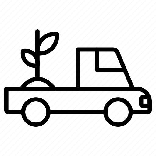 Delivery, truck, plant icon - Download on Iconfinder