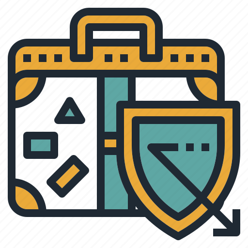Bag, baggage, protection, secure, travel icon - Download on Iconfinder
