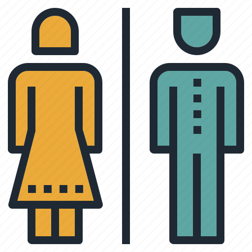 Bathroom, gentleman, lady, men, restroom, toilet, women icon - Download on Iconfinder