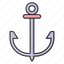anchor, boat, marine, nautical, ship