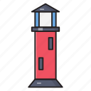 building, lighthouse, marine, nautical, tower
