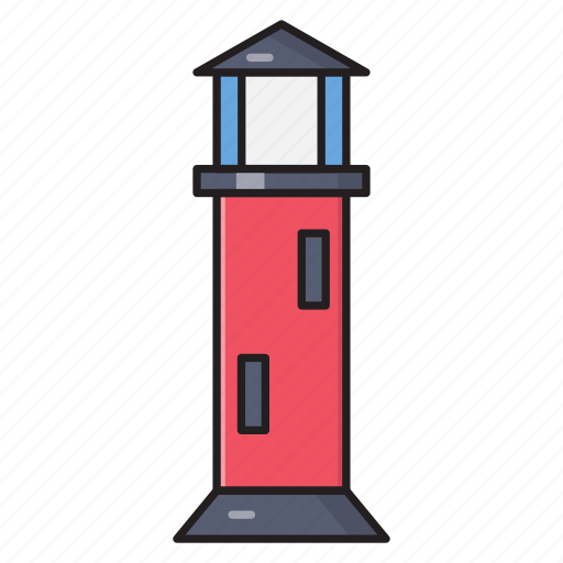 Building, lighthouse, marine, nautical, tower icon - Download on Iconfinder