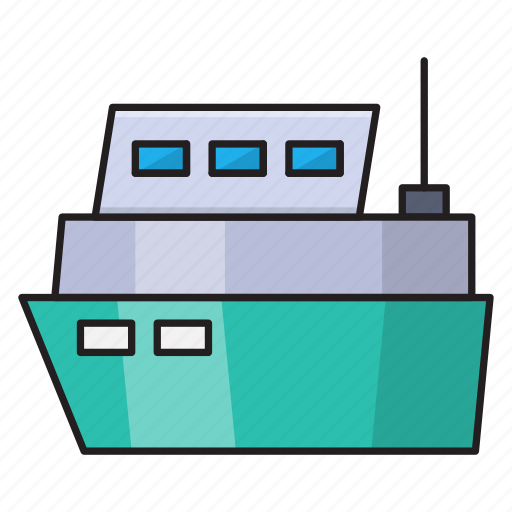 Boat, cruise, ship, travel, watercraft icon - Download on Iconfinder