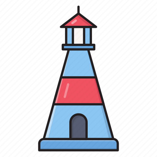 Building, lighthouse, marine, nautical, tower icon - Download on Iconfinder