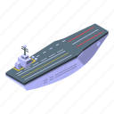 aircraft, carrier, aviation, isometric