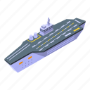 helicopter, aircraft, carrier, isometric