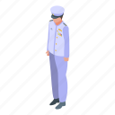 aircraft, carrier, captain, isometric