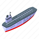 aircraft, carrier, deck, isometric