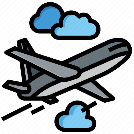Fly, up, arrow, aircraft, air, travel icon - Download on Iconfinder