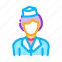 clothes, hat, professional, silhouette, stewardess, wearing, woman 