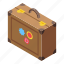 briefcase, luggage, isometric 