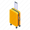 baggage, isometric, luggage