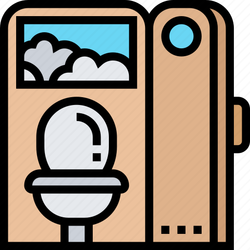 Toilet, flush, room, sanitary, service icon - Download on Iconfinder