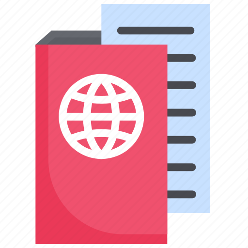 Passport, document, travel, identity, security, international, tourist icon - Download on Iconfinder