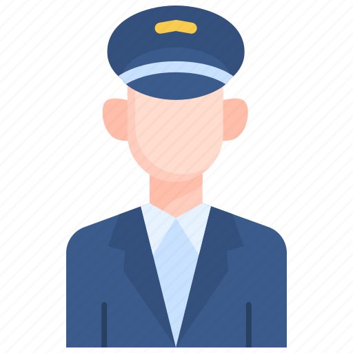 Pilot, airline, professional, airplane, man, plane, captain icon - Download on Iconfinder