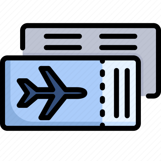 Ticket, airplane, pass, flight, travel, boarding, passenger icon - Download on Iconfinder