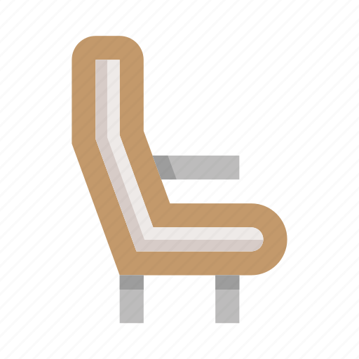 Seat, airplane, armchair, flight icon - Download on Iconfinder