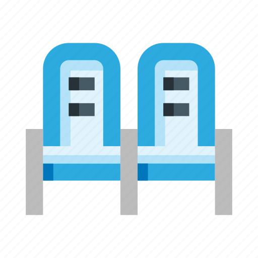 Chairs, waiting room, airport, furniture icon - Download on Iconfinder
