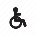 airport, disabled, people, sign