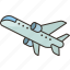 aircraft, plane, airline, flight, transport 