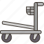 cart, luggage, trolley, airport, passenger 
