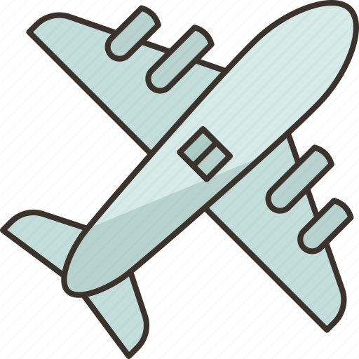 Plane, airline, flight, aviation, airport icon - Download on Iconfinder