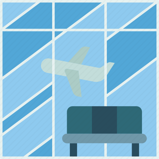 Layover, terminal, waiting, lounge, travel icon - Download on Iconfinder