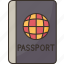 passport, visa, official, document, identification 