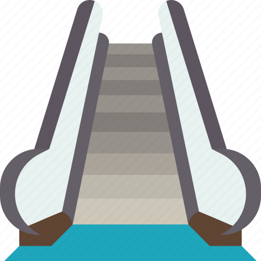 Escalator, stairway, electric, floors, building icon - Download on Iconfinder