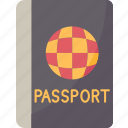 passport, visa, official, document, identification