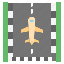 runway, airplane, airport, aircraft, air, traffic