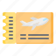 airplane, ticket, departure, boarding, pass, passreservation 