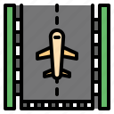 runway, airplane, airport, aircraft, air, traffic
