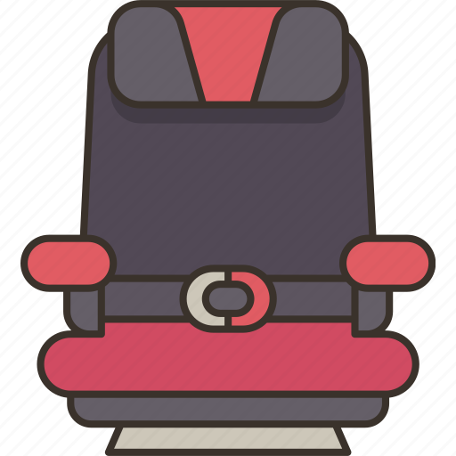 Airplane, seat, travel, passenger, aviation icon - Download on Iconfinder