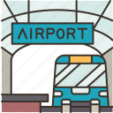 airport, train, transportation, passenger, travel