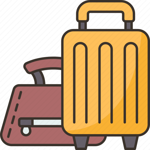 Luggage, travel, baggage, suitcase, pack icon - Download on Iconfinder