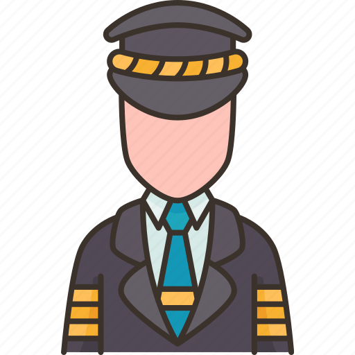 Pilot, aviator, flight, airplane, cockpit icon - Download on Iconfinder