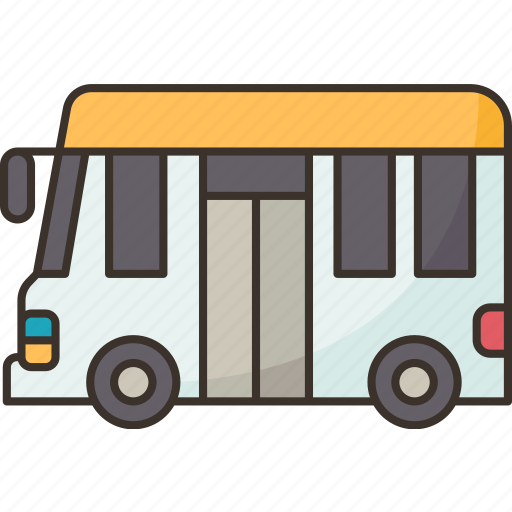 Shuttle, bus, transportation, vehicle, passenger icon - Download on Iconfinder