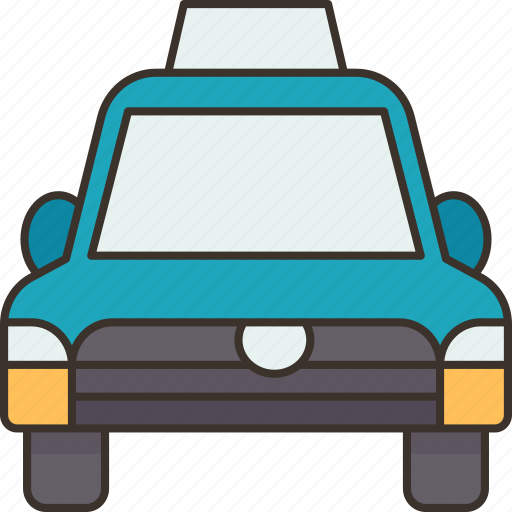 Taxi, cab, transportation, vehicle, passenger icon - Download on Iconfinder